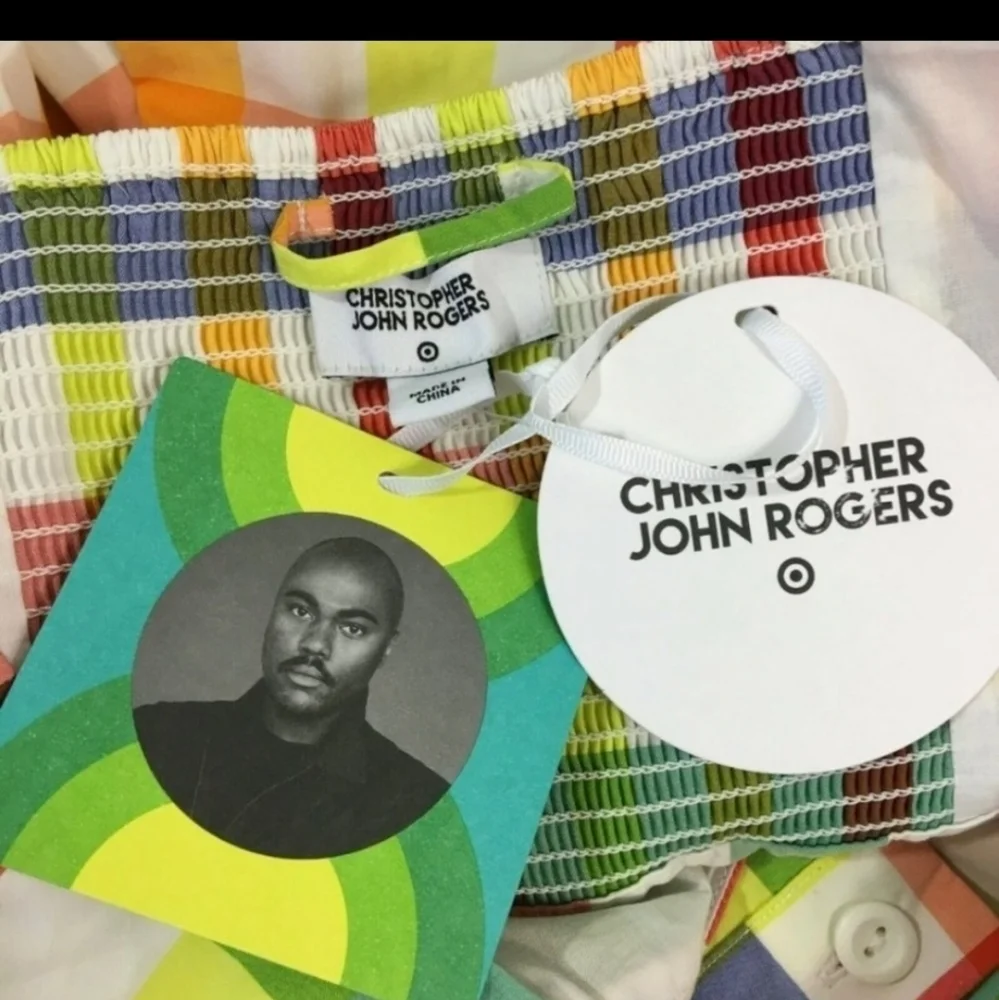 Christopher John Rogers  for Target Plaid Wide Strap Dress - Picture 7 of 16